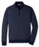 Peter Millar Blair Birdseye Quarter-Zip Pullover - Navy