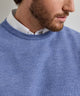 Peter Millar Long Sleeve Autumn Crest Honeycomb Crew Neck Pullover