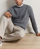Peter Millar Long Sleeve Autumn Crest Honeycomb Crew Neck Pullover