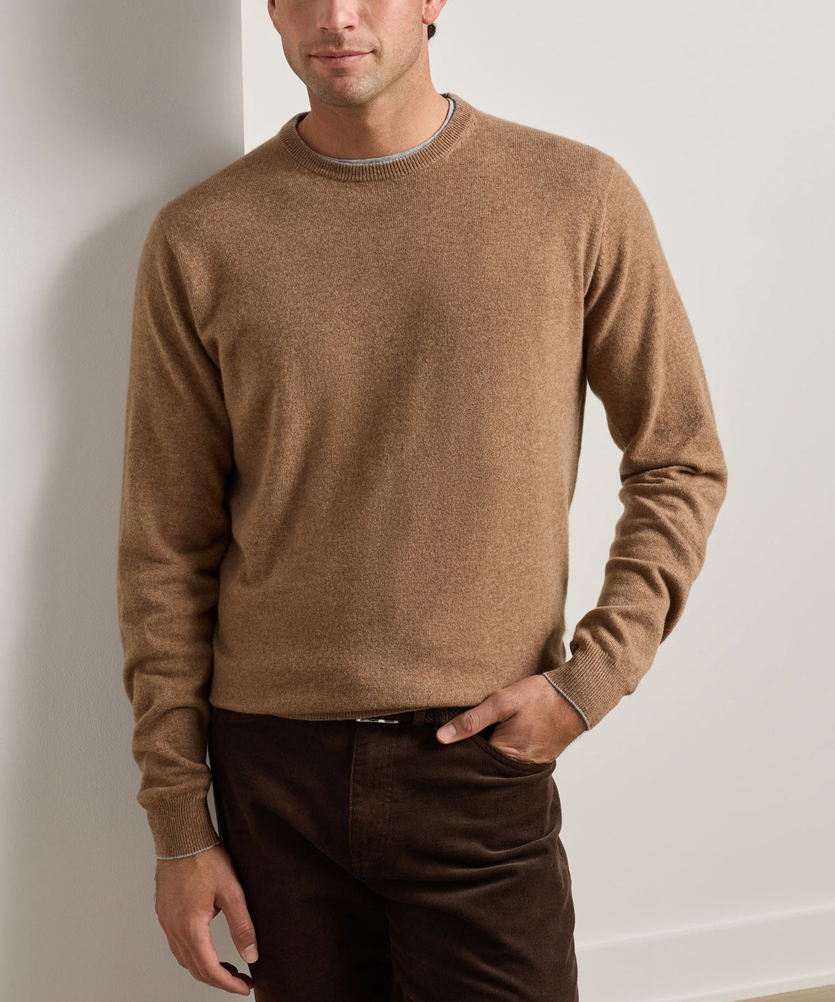 Peter Millar Crown Heritage Cashmere Crew, Men's Big & Tall