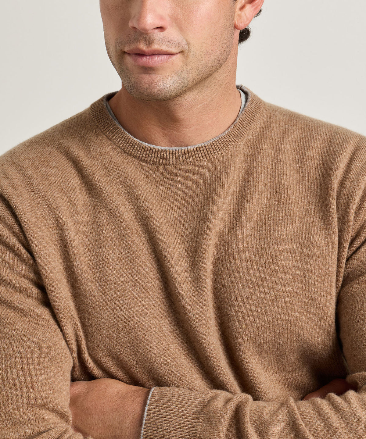 Peter Millar Crown Heritage Cashmere Crew, Men's Big & Tall