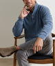 Peter Millar Blackburn Button Mock Sweater