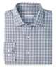 Peter Millar Long Sleeve Lincoln Crown Lite Sport Shirt - Navy