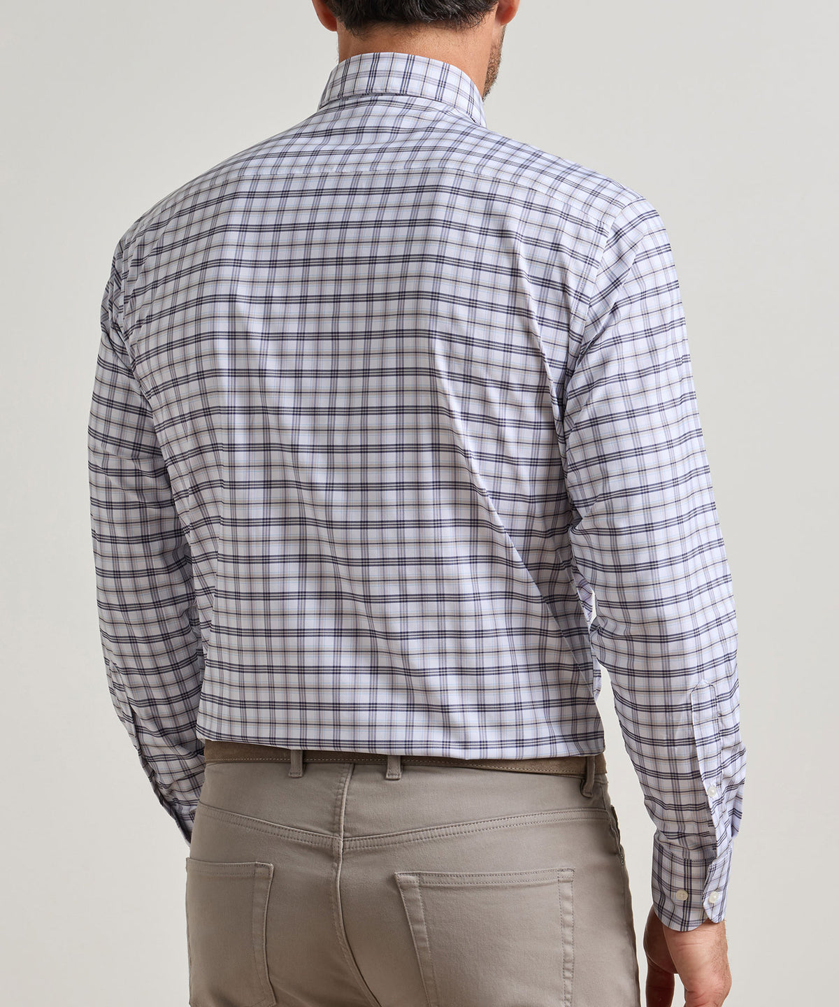 Peter Millar Matthews Performance Twill Sport Shirt, Men's Big & Tall