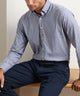 Peter Millar Clark Performance Twill Sport Shirt