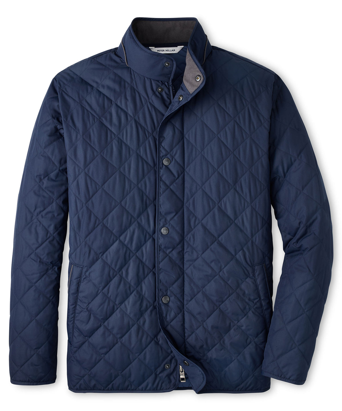 Peter Millar Suffolk Coat - Navy, Men's Big & Tall