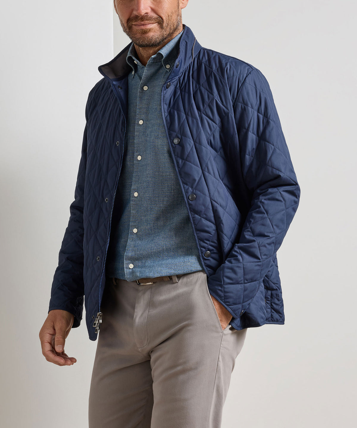Peter Millar Suffolk Coat, Men's Big & Tall
