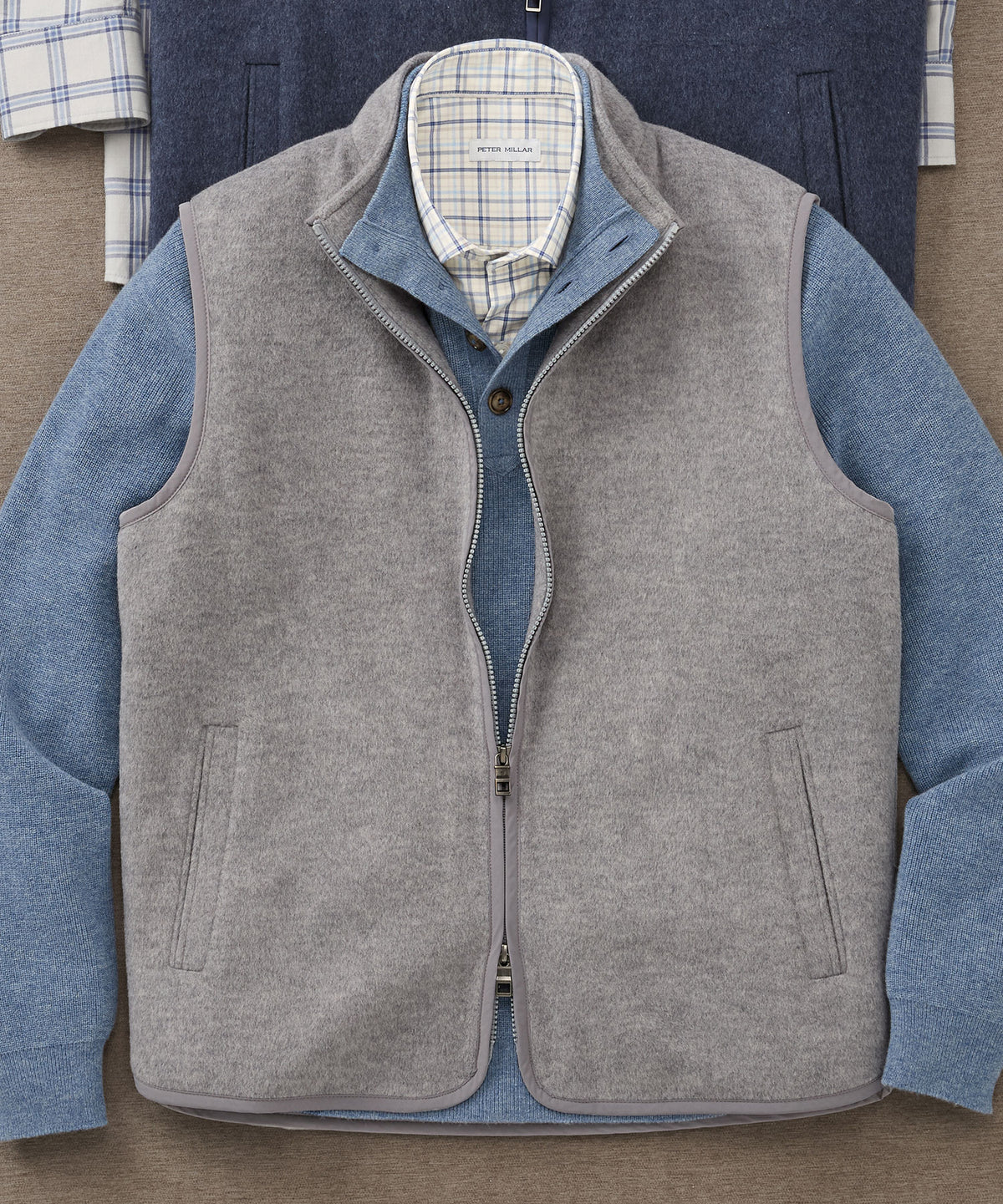 Peter Millar Crown Flex Merino Vest, Men's Big & Tall