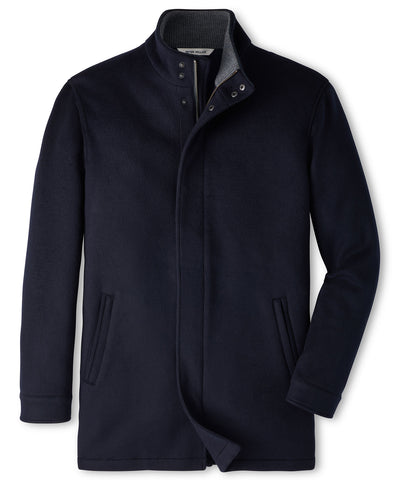 Peter Millar Crown Flex Merino City Coat, Men's Big & Tall