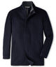 Peter Millar Crown Flex Merino City Coat - Navy