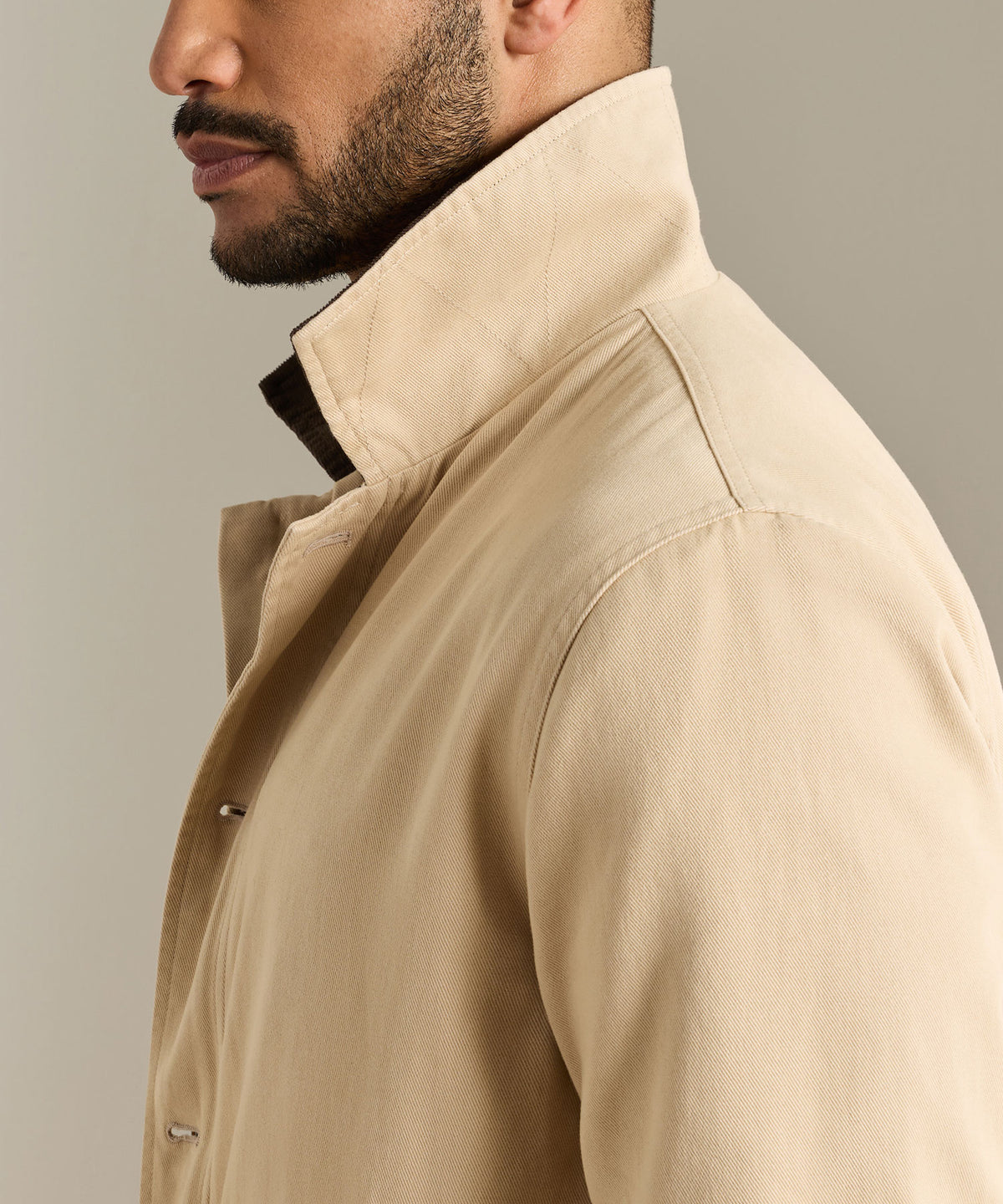 Peter Millar Chatham Cotton Cashmere Coat, Men's Big & Tall