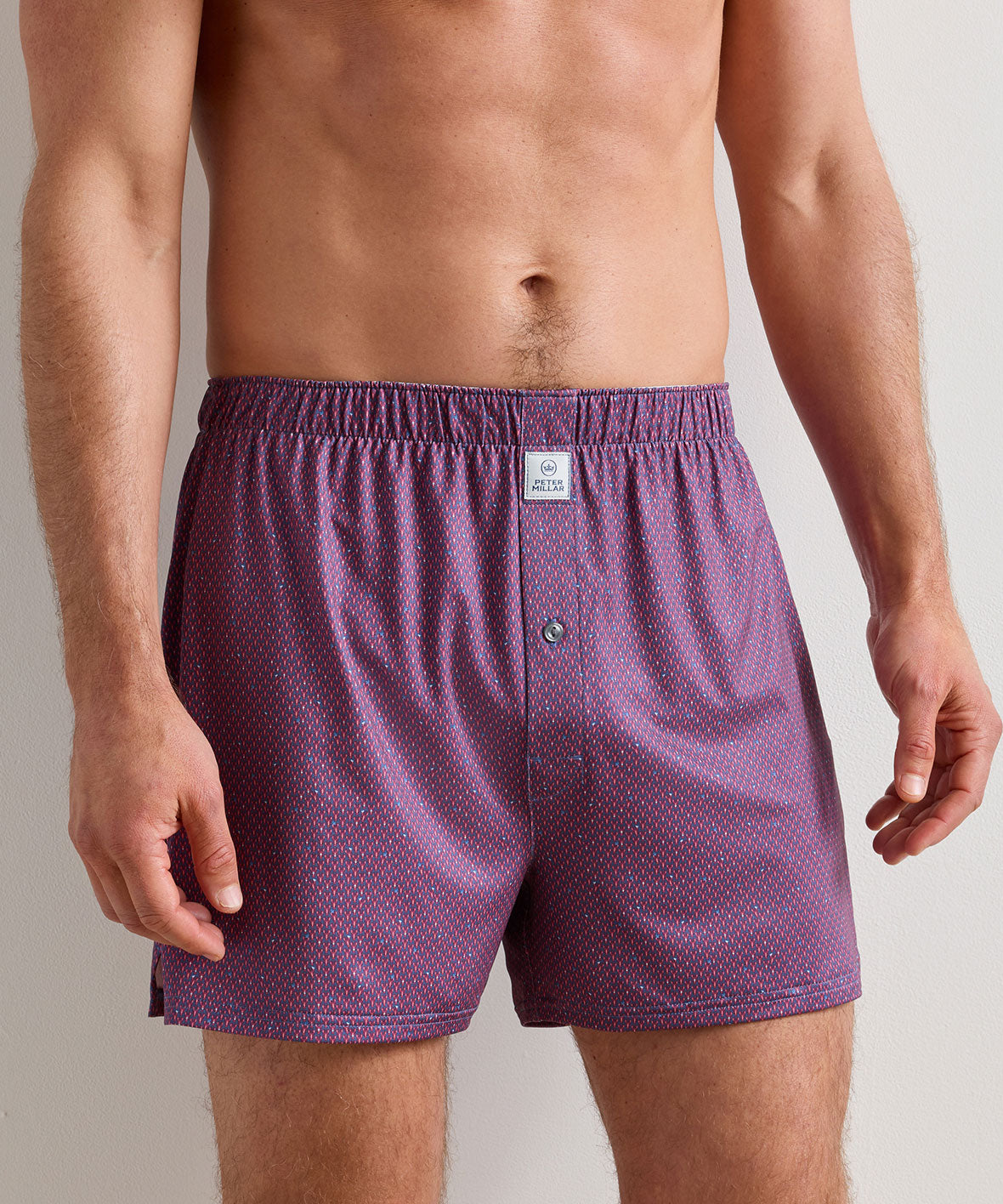 Peter Millar Lobster Print Boxer, Men's Big & Tall