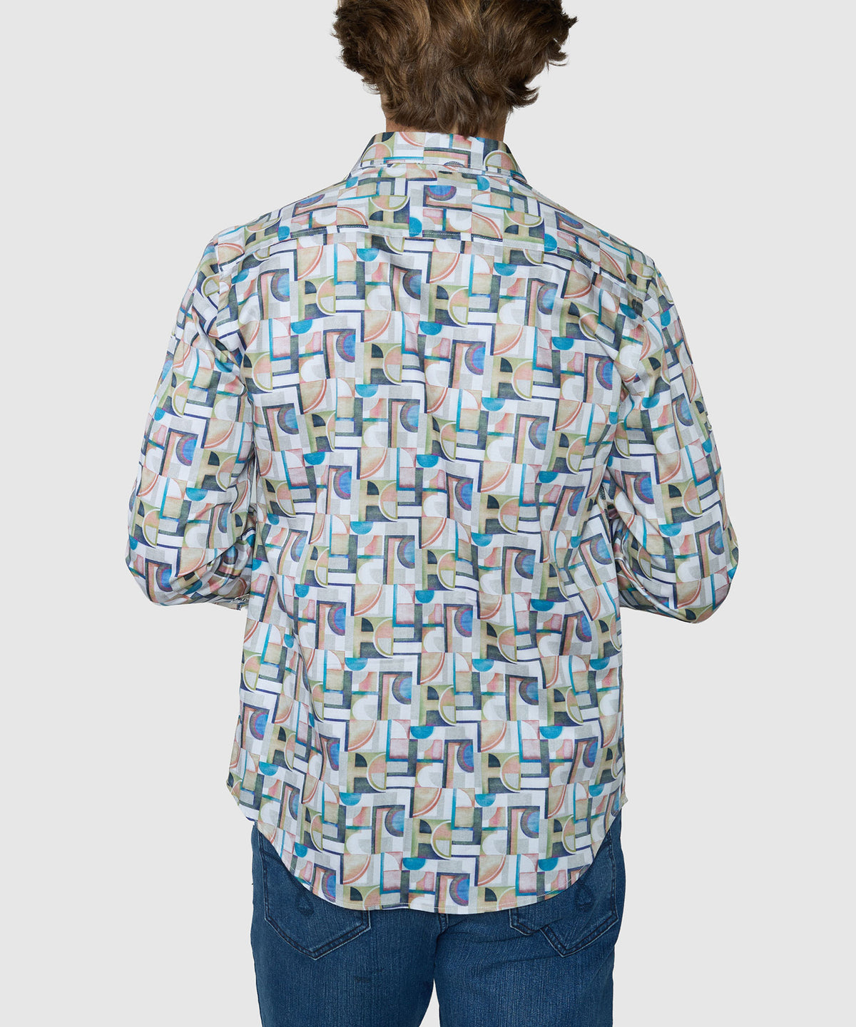 Robert Graham Long Sleeve 'Gainsborough' Sport Shirt - Multi, Men's Big & Tall