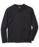Westport Lifestyle Long Sleeve Dunes Pique Hi-Vee Tee - Black