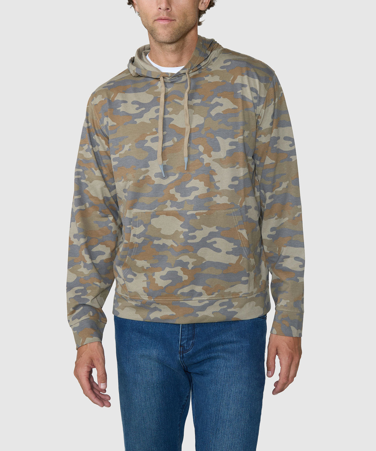 Westport Lifestyle East Coast Camo Hoodie, Men's Big & Tall