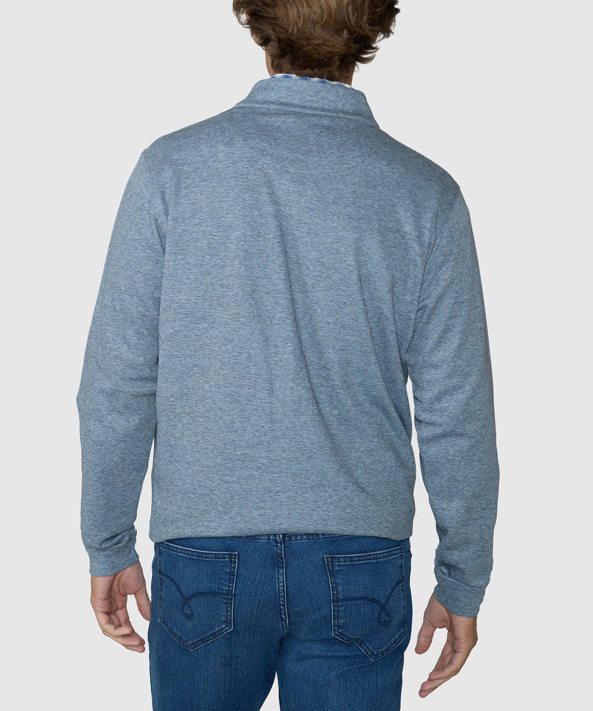 Westport Lifestyle "The Signature" Long Sleeve Quarter-Zip Pullover, Men's Big & Tall