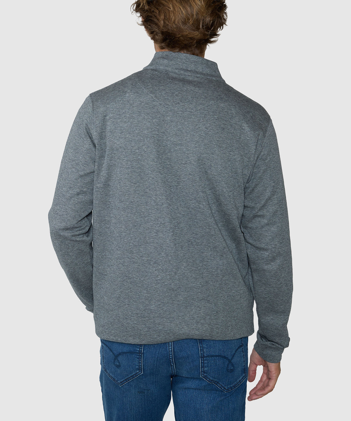 Westport Lifestyle "The Signature" Long Sleeve Quarter-Zip Pullover, Men's Big & Tall