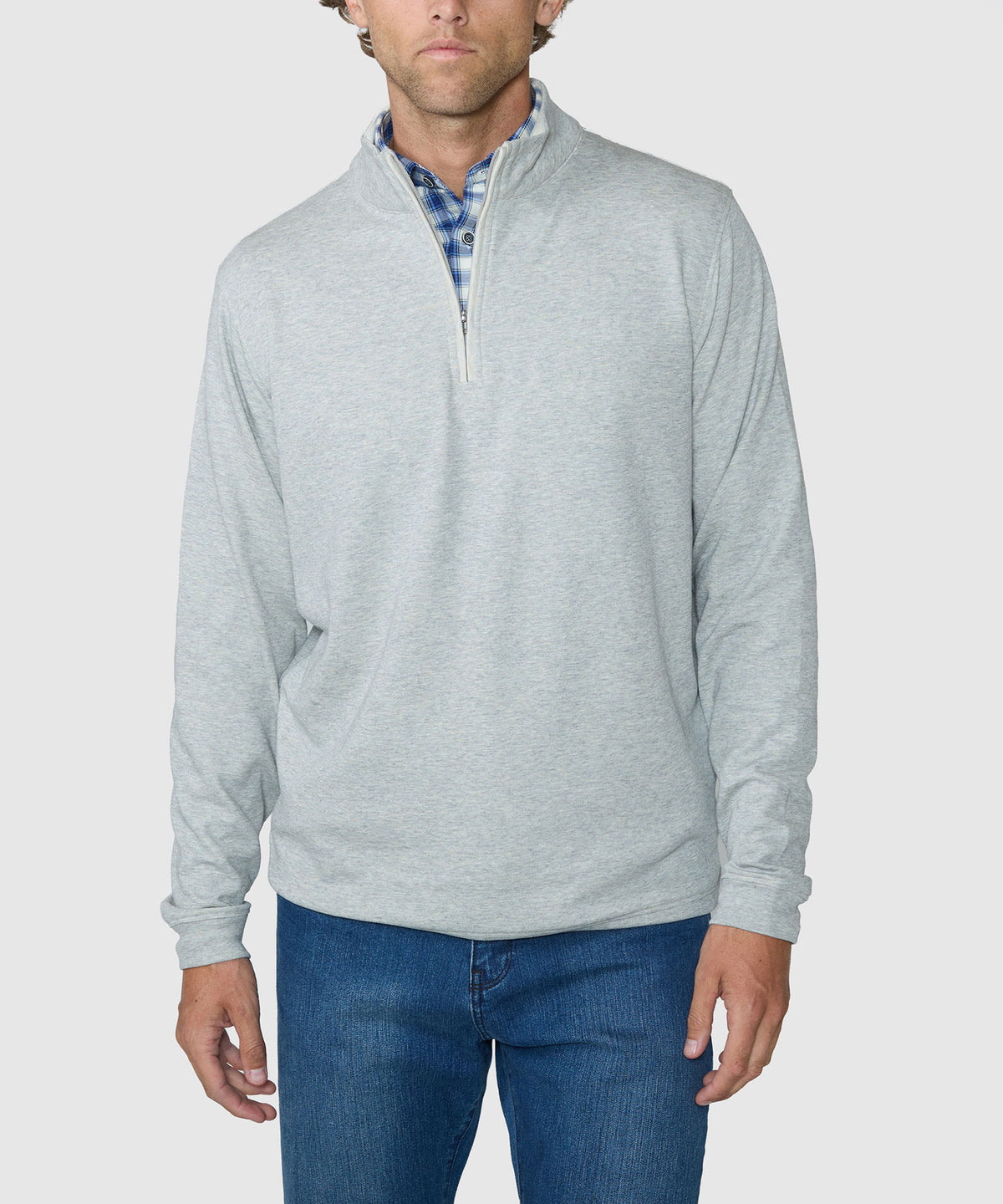 Westport Lifestyle "The Signature" Long Sleeve Quarter-Zip Pullover, Men's Big & Tall