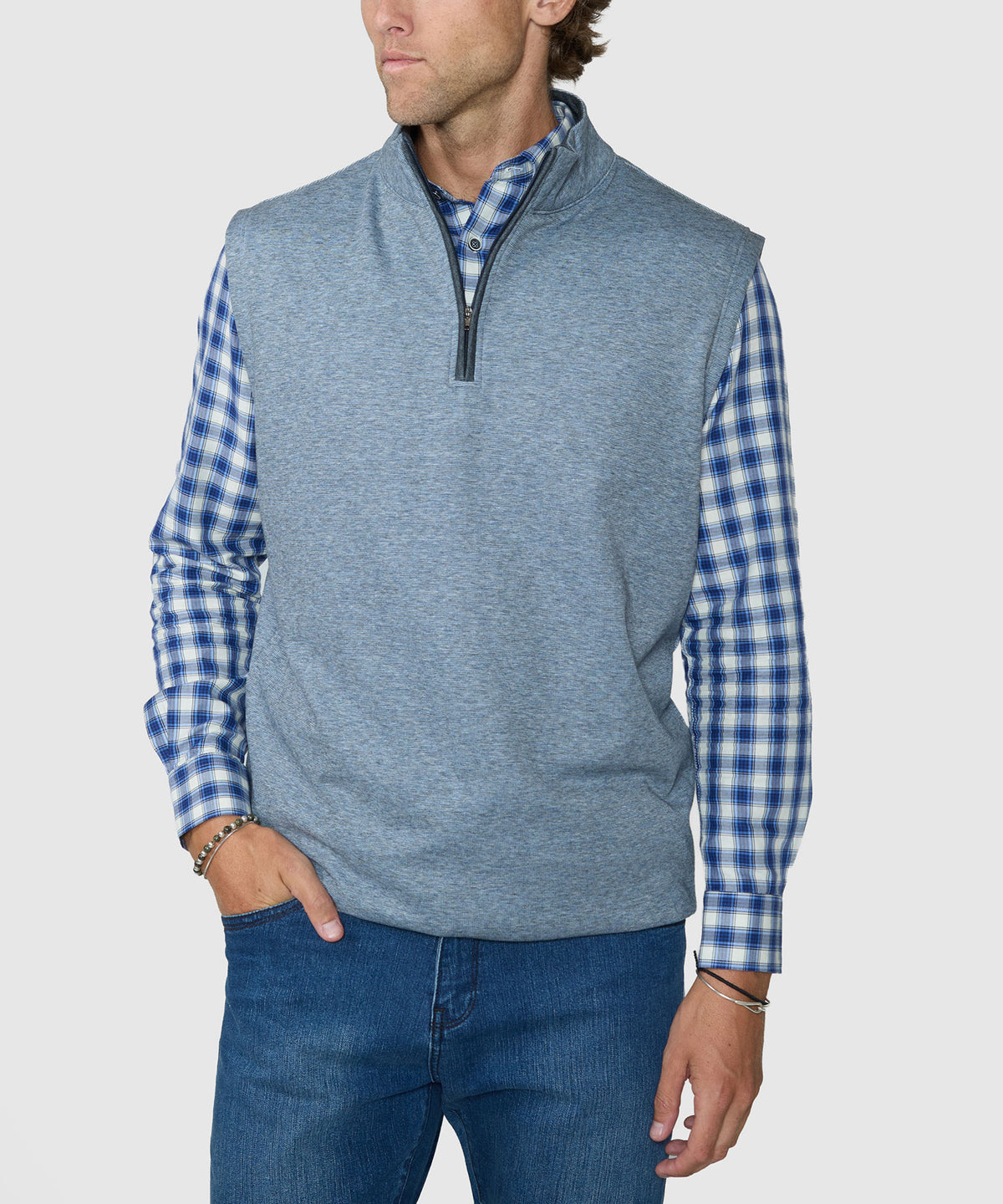 Westport Lifestyle "The Signature" Quarter-Zip Vest, Men's Big & Tall