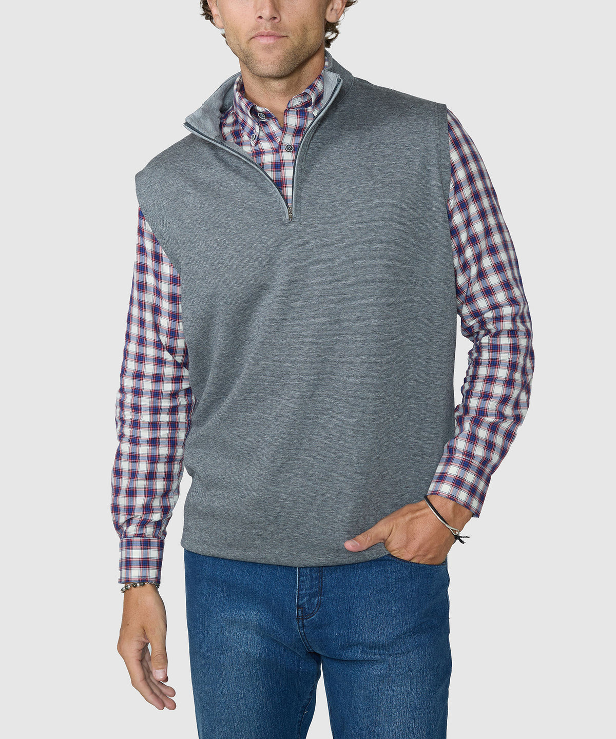 Westport Lifestyle "The Signature" Quarter-Zip Vest, Men's Big & Tall