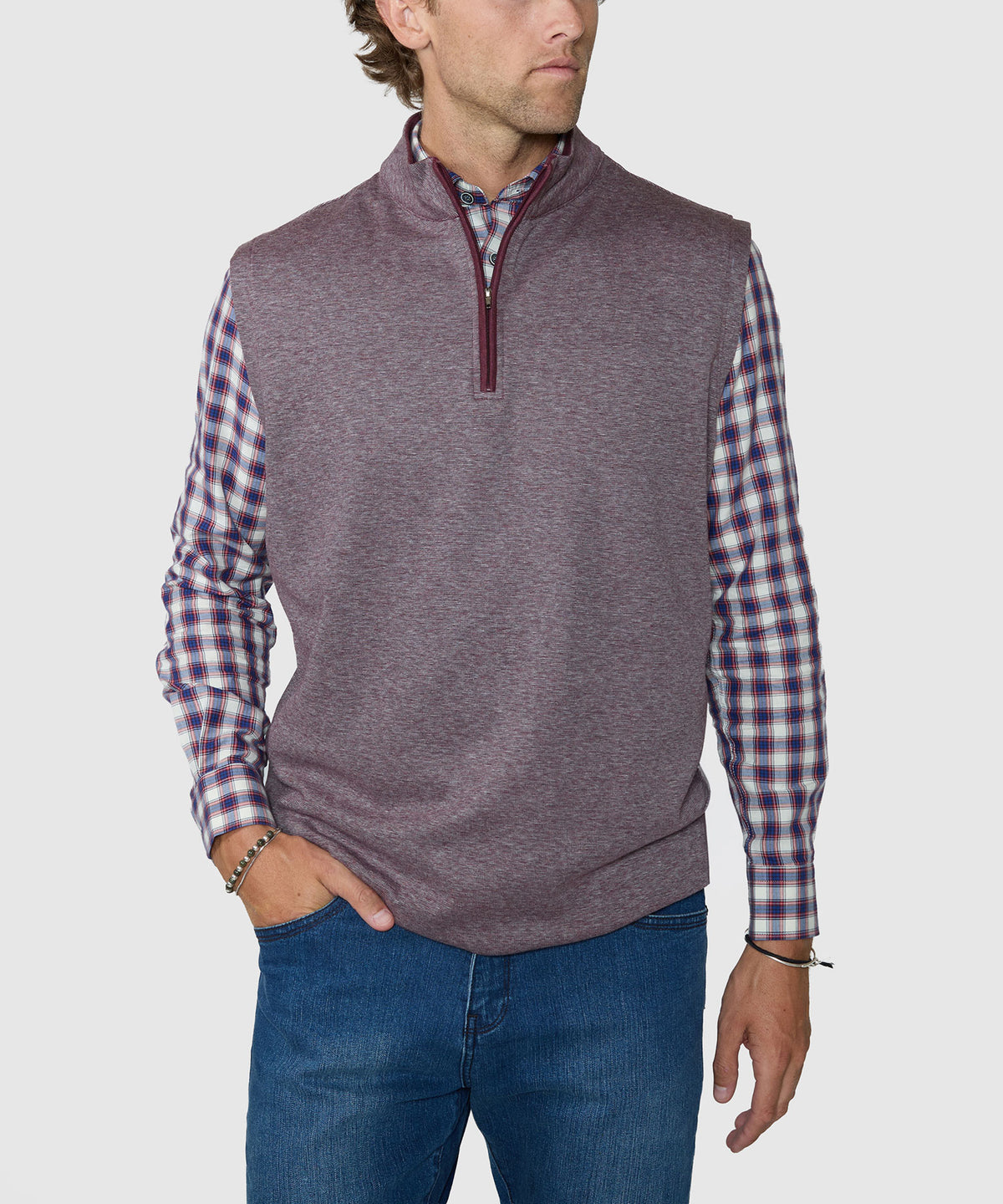 Westport Lifestyle "The Signature" Quarter-Zip Vest, Men's Big & Tall