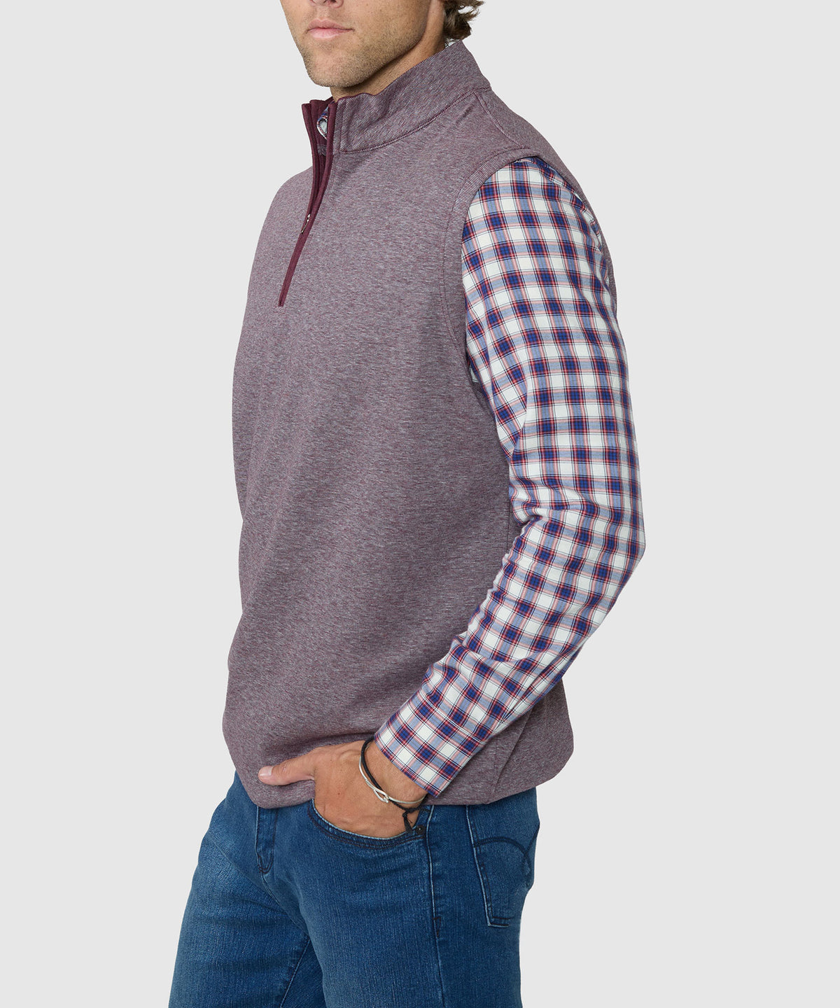 Westport Lifestyle "The Signature" Quarter-Zip Vest, Men's Big & Tall