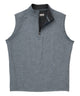 Westport Lifestyle "The Signature" Quarter-Zip Vest - Blue Heather