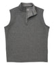 Westport Lifestyle "The Signature" Quarter-Zip Vest - Charcoal Heather