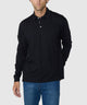 Westport Lifestyle Sunwashed Long Sleeve Polo - Black