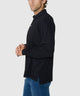 Westport Lifestyle Sunwashed Long Sleeve Polo - Black