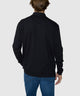 Westport Lifestyle Sunwashed Long Sleeve Polo - Black