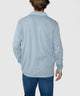 Westport Lifestyle Sunwashed Long Sleeve Polo - Granite