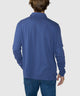 Westport Lifestyle Sunwashed Long Sleeve Polo - Navy