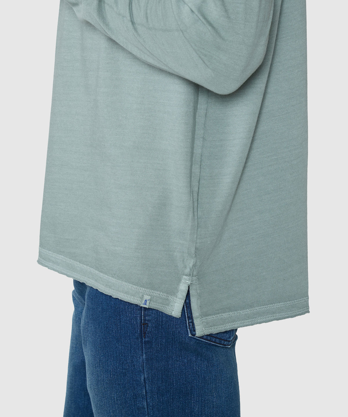 Westport Lifestyle Sunwashed Long Sleeve Henley, Men's Big & Tall
