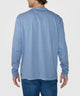 Westport Lifestyle Sunwashed Long Sleeve Henley - Lake