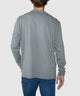 Westport Lifestyle Sunwashed Long Sleeve Henley - Tumbleweed