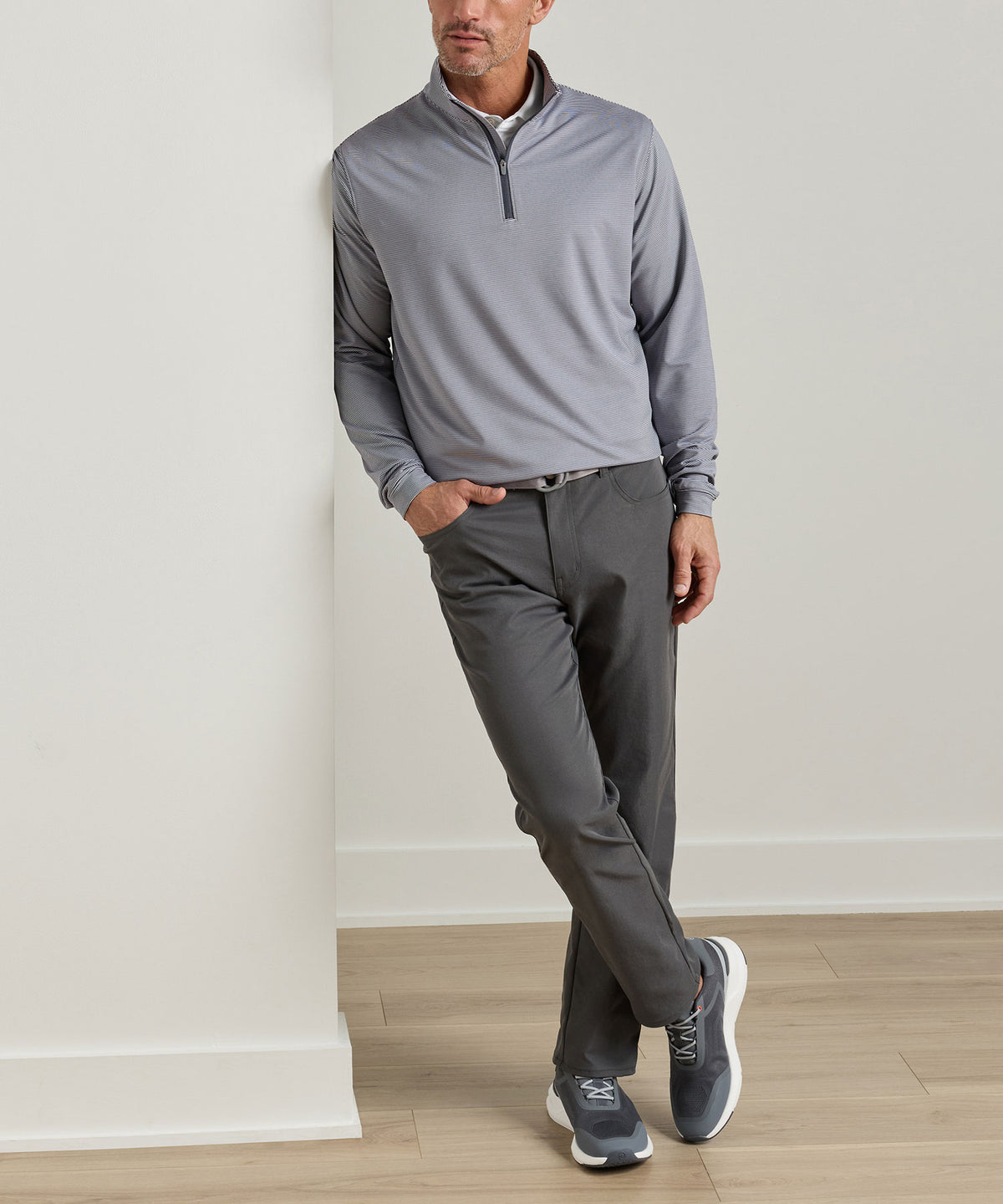 Peter Millar Camberfly Sneaker - Iron, Men's Big & Tall