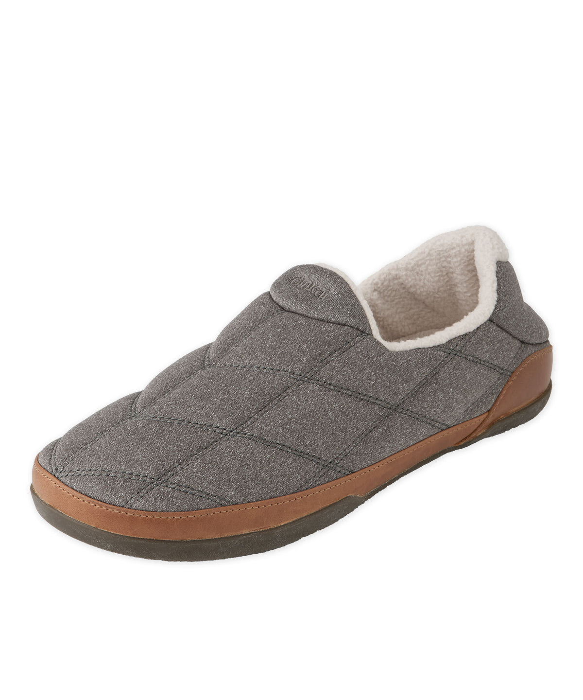 OluKai Puku'I Slipper - Ash, Men's Big & Tall