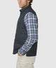 Westport Black Commuter Wool Blend Vest - Charcoal