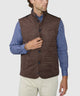 Westport Black Meridian Channel Vest - Chocolate