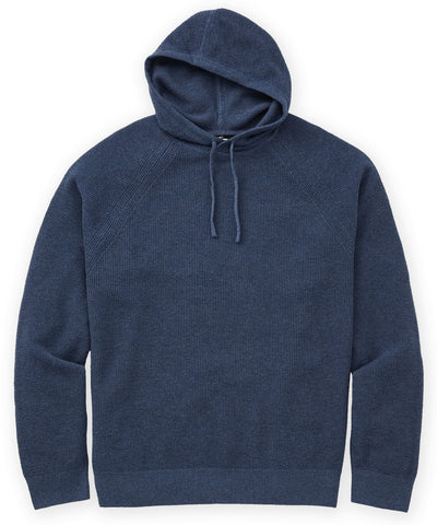 Westport Black Harbor Waffle Hoodie Pullover, Men's Big & Tall