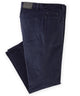 Westport Black Briarwood Stretch Five-Pocket Corduroy Pant - Indigo