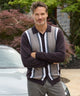 Westport Black Long Sleeve Rico Button Front Knit Shirt