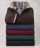Westport Black Long Sleeve Heritage Quarter-Zip Pullover