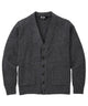 Westport Black Hanover Lattice Cardigan - Shadow