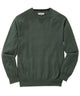 Westport Lifestyle Iconic Keyhole Cotton Cashmere Sweater - Fern