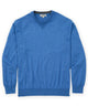 Westport Lifestyle Iconic Keyhole Cotton Cashmere Sweater - Sky