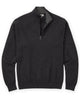 Westport Lifestyle Pinecrest Cotton Cashmere Quarter-Zip Pullover - Charcoal