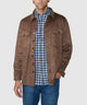 Westport Lifestyle Long Sleeve Timberline Ultra Suede Overshirt - Chocolate