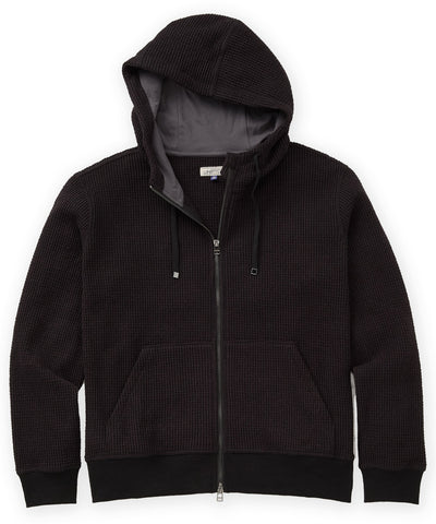 Westport Lifestyle Long Sleeve Puget Waffle Full-Zip Hoodie, Men's Big & Tall